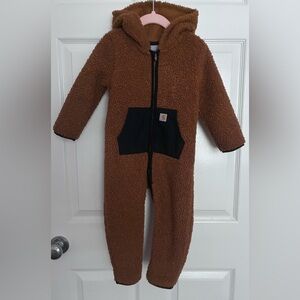 Carhartt 24M Zip-Front Sherpa Coverall Hoodie